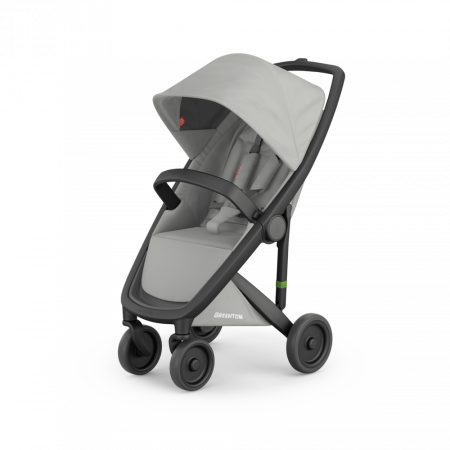 Carucior, Greentom, Classic Upp, 100% Ecologic, Black Grey [0]