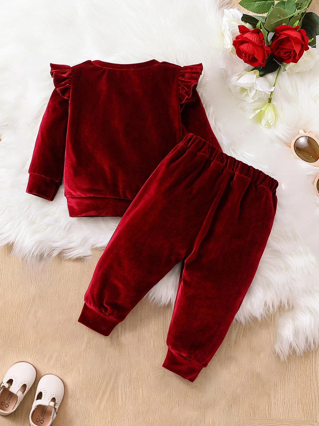 Costumas fete din catifea 2 piese I Maya [1]