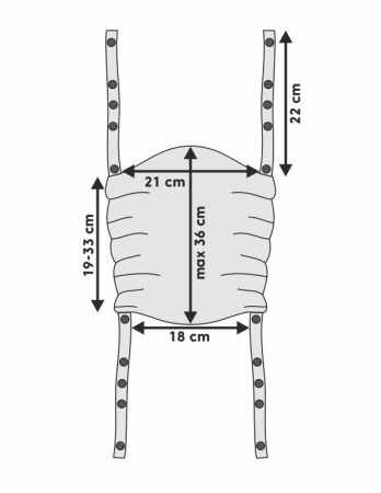 Protectii bretele LennyLamb - RAINBOW SAFARI [3]