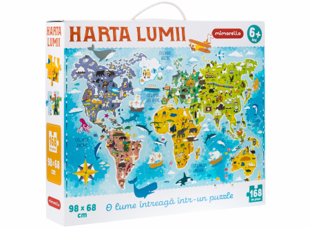 Harta lumii, Joc Puzzle Educativ [0]