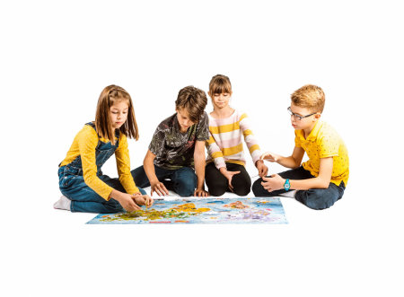 Harta lumii, Joc Puzzle Educativ [4]
