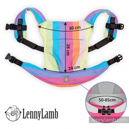 Marsupiu Jucarie LennyLamb RAINBOW LOTUS [10]
