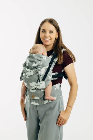 Babywearing - Marsupiu reglabil Lenny UpGrade BIRDY - WHITE NOISE