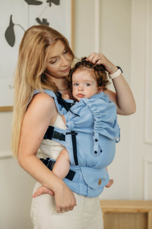 Marsupiu ajustabil Lenny Upgrade - Marsupiu reglabil Lenny UpGrade LITTLE HERRINGBONE SKYLIGHT