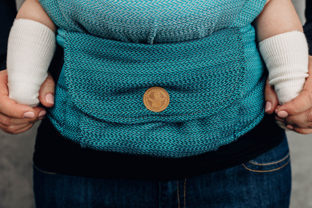 Marsupiu reglabil Lenny UpGrade LITTLE HERRINGBONE OMBRE GREEN [11]