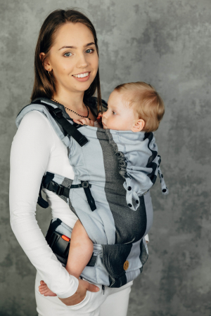 Babywearing - Marsupiu reglabil Lenny UpGrade MOON ROCK