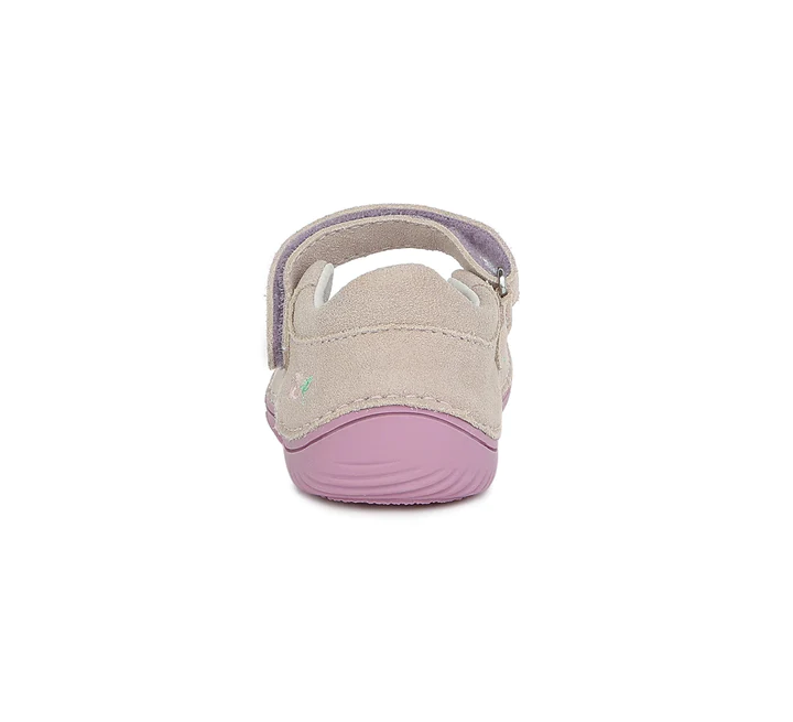 Pantofi balerini piele fete, MOV cu floricele - D.D.Step [1]