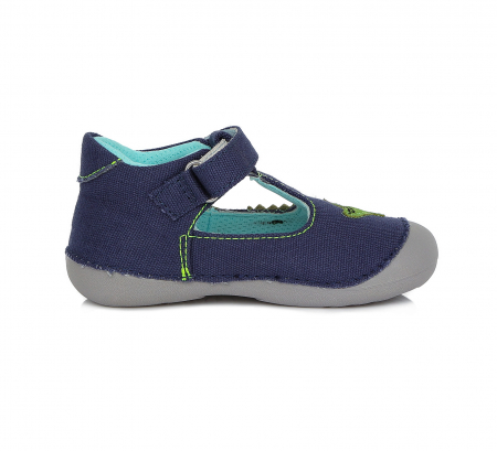 Pantofi decupati de panza, baieti, crocodil, Primii Pasi, - D.D.Step [2]