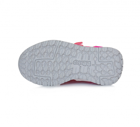 Pantofi sport din panza, fete, cu LED-uri, roz - D.D.Step [4]