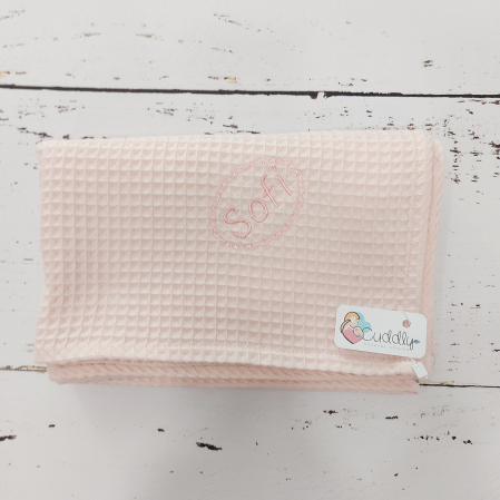 Paturica plusata mare cu fata dubla- Rose Pink [1]