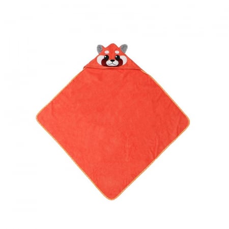 Prosop de baie cu gluga, Zoocchini, 76 x7 6cm, Red Panda [1]