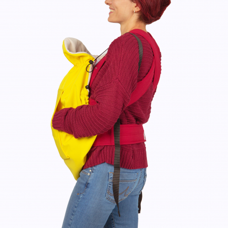 Protectie iarna KANGAROO pentru marsupiu, sling, wrap - Galben [3]