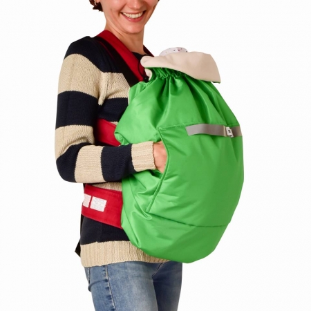 Babywearing - Protectie impermeabila marsupiu- Verde