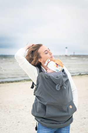 Protectie universala babywearing gri- LennyLamb [1]