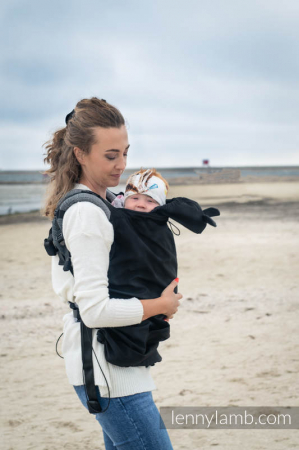 Protectie universala impermeabila babywearing- LennyLamb - Negru [5]