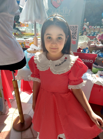 Rochie fete cu broderie "Mama" [3]