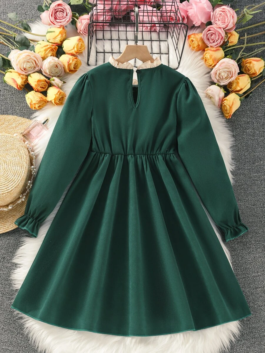 Rochie fete verde I Alice [1]