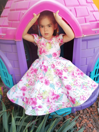 Haine naturale - Rochie pentru fete I Clarice