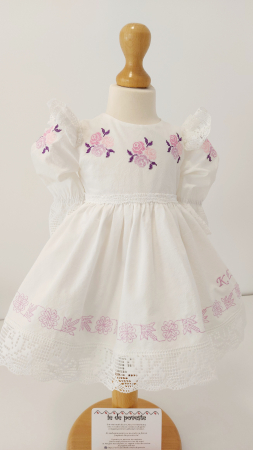 Rochie botez Trandafirasi [3]
