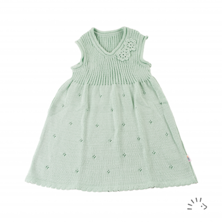 Rochita Rose din bumbac organic Iobio Popollini