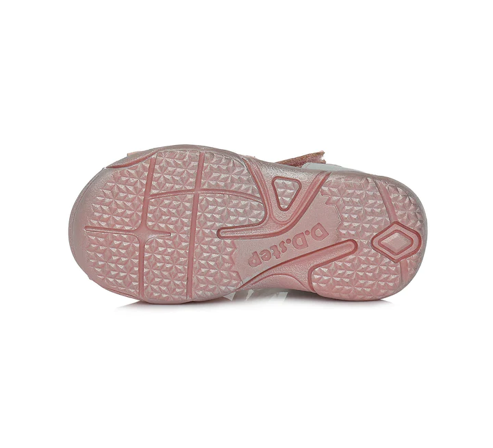 Sandale piele fete, cu aplicatie lebada, flexibile- D.D.Step [5]