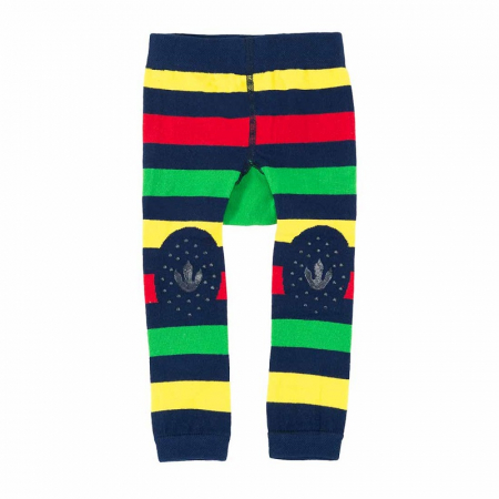 Set pantaloni si soseste antiderapante, Zoocchini, 12-18 Luni, Dino [4]