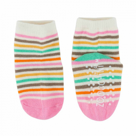 Set pantaloni si soseste antiderapante, Zoocchini, 12-18 Luni, Fawn [5]