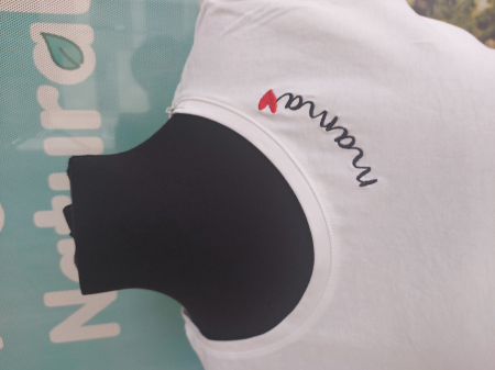 Tricou MAMA 100% bumbac - Alb [2]
