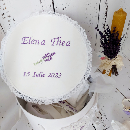 Trusou botez complet 13 piese- Sweet Lavander [12]