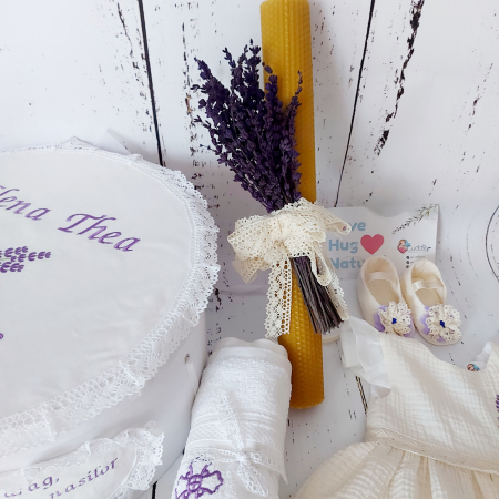 Trusou botez complet 13 piese- Sweet Lavander [3]