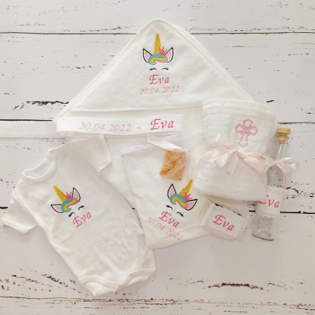 Trusou botez Princess Unicorn- 9 piese [1]