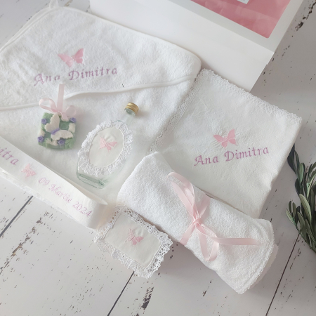 Trusouri botez - Trusou botez fetita - Butterfly