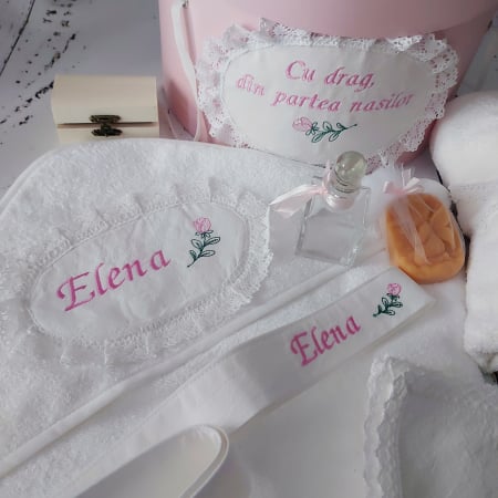 Trusouri botez - Trusou botez Pure Peony