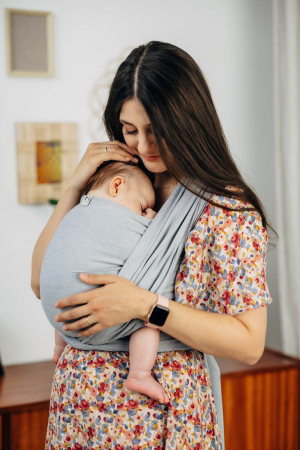 Babywearing - Wrap tesut pentru bebelusi ICEBERG- marime M - grad B