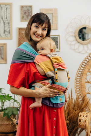 Babywearing - WrapTai LennyHybrid Half Buckle PASTELS