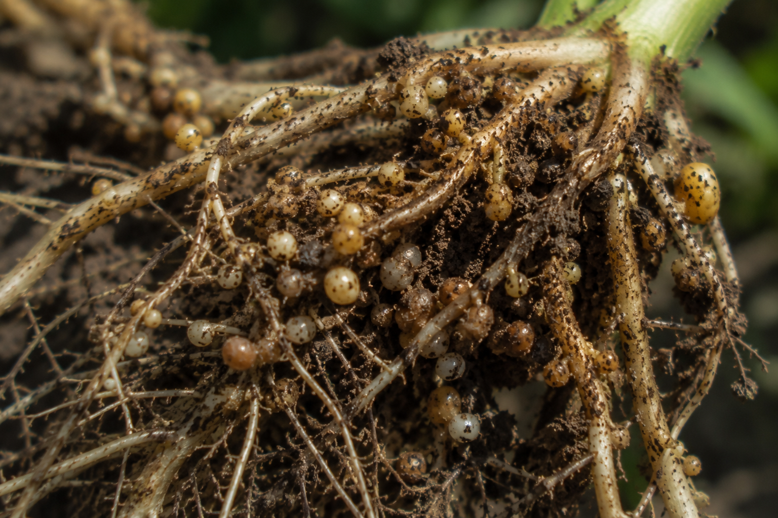 Nematodul cartofului (Globodera rostochiensis)
