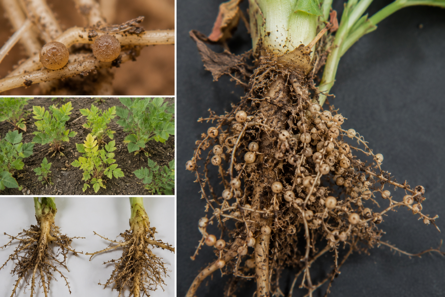 Nematodul sfeclei (Heterodera schachtii) – Dăunătorul invizibil care reduce dezvoltarea rădăcinilor și producția de sfeclă și rapiță.