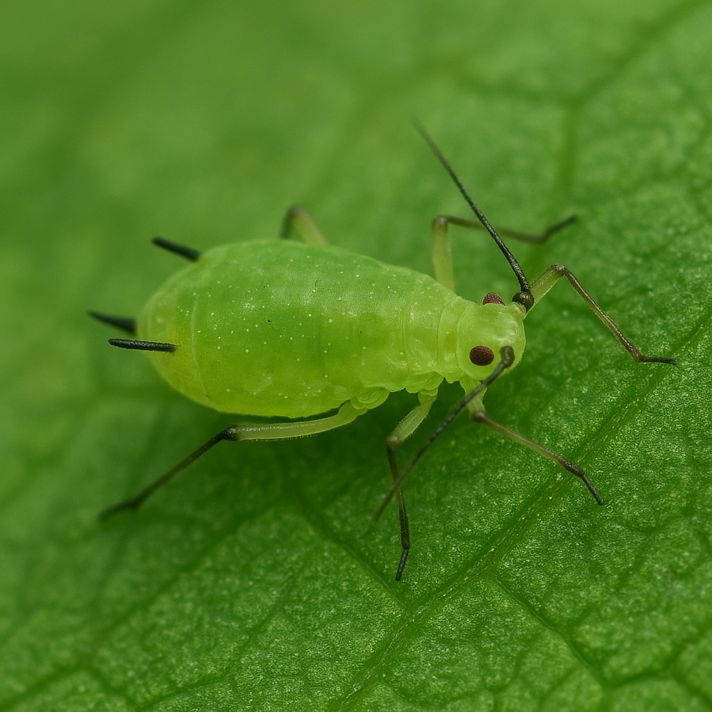 Păduchele verde al piersicului (Myzus persicae)