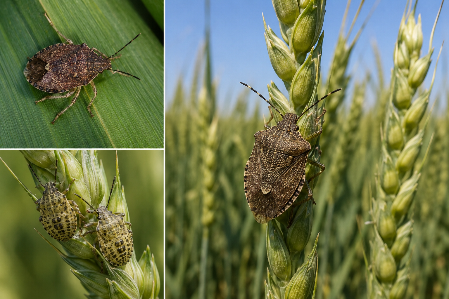 Ploșnița cerealelor (Eurygaster spp.) – Dăunătorul care reduce cantitatea și calitatea recoltei de grâu.