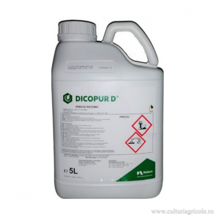 Erbicid cu acțiune sistemică postemergent DICOPUR D [1]