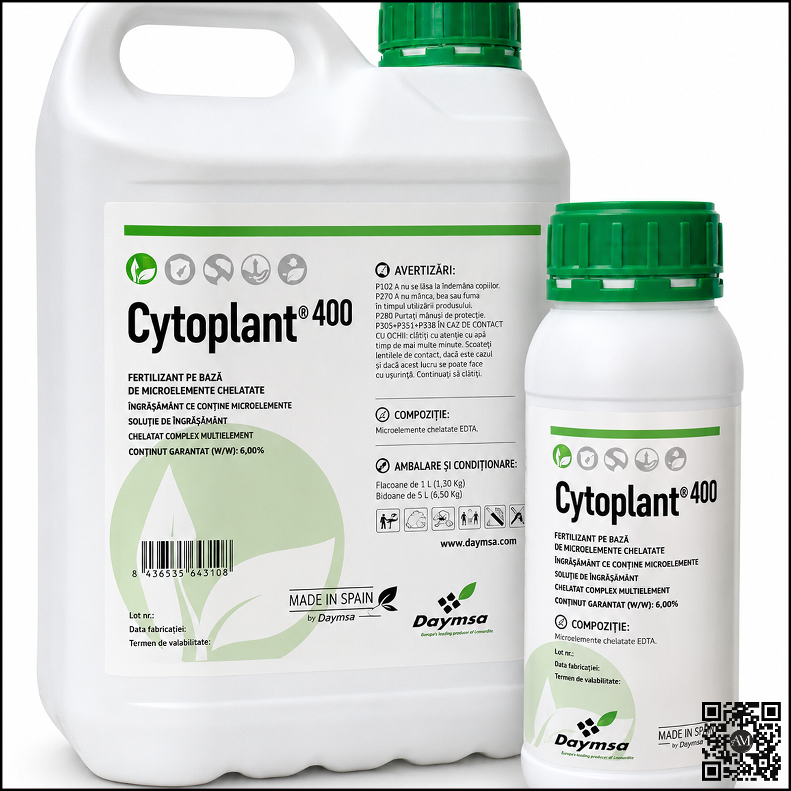 Biostimulatori - Cytoplant 400 (biostimulant pentru vigoare și depășirea stresului) - Biostimulator