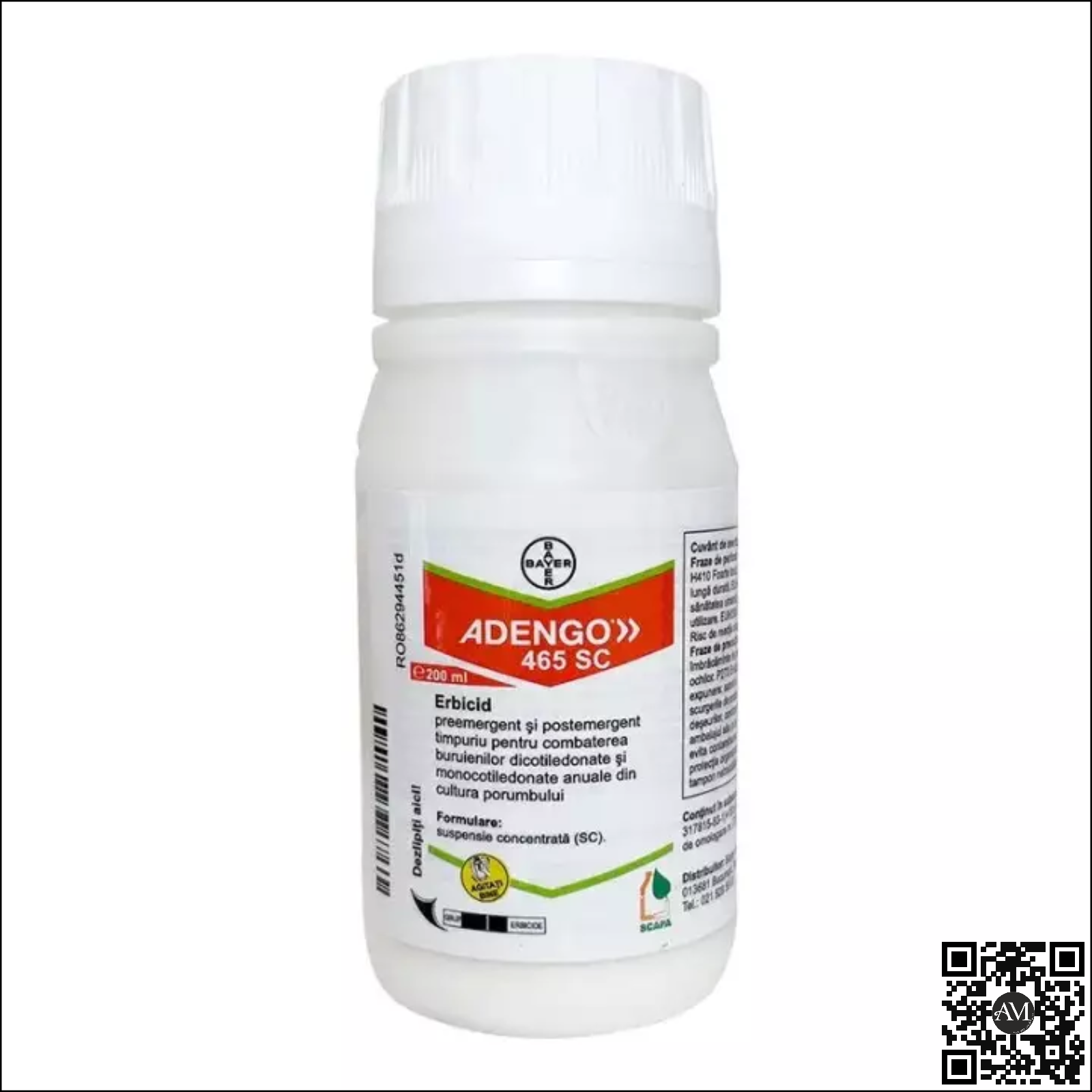 Erbicide - Erbicid cu acțiune radiculară preemergent și postemergent timpuriu ADENGO 465 SC