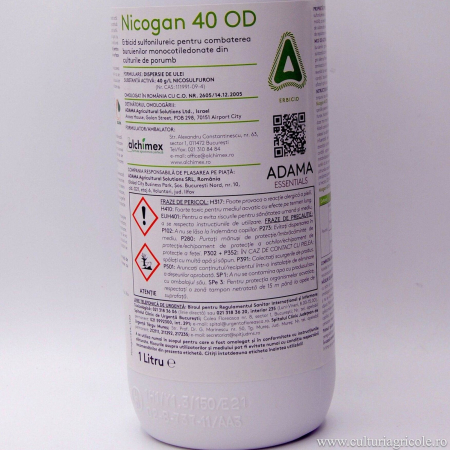 PRODUSE PENTRU PROTECȚIA PLANTELOR - Erbicid cu acțiune sistemică postemergent NICOGAN 40 OD
