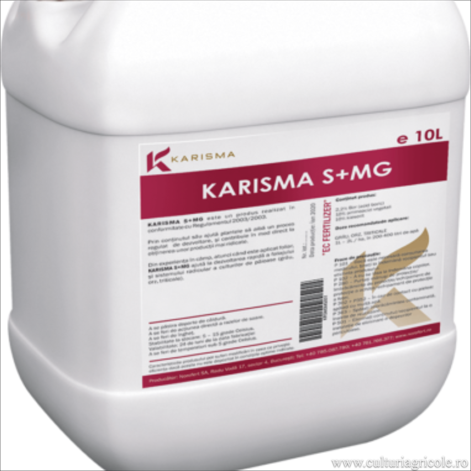 GRÂU - Fertilizant foliar KARISMA S+MG