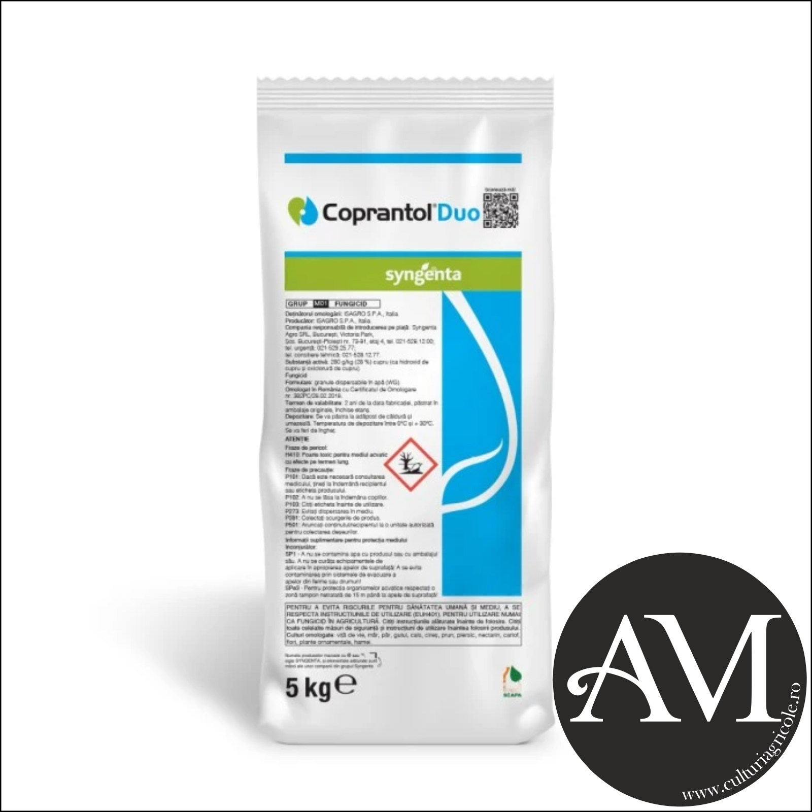 Fungicide - Fungicid cu acțiune de contact COPRANTOL DUO