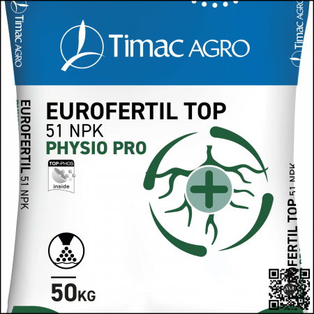 ÎNGRĂȘĂMINTE CHIMICE - Îngrășământ chimic solid EUROFERTIL TOP 51