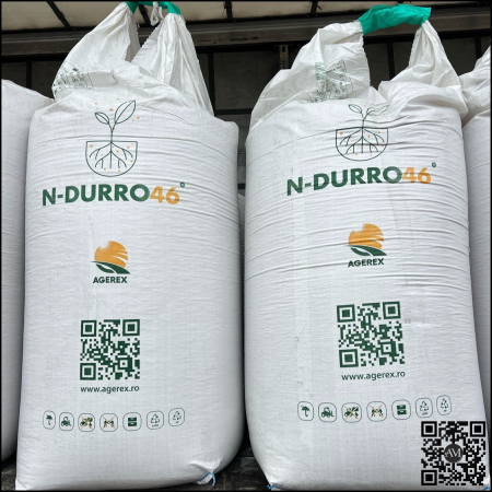 ÎNGRĂȘĂMINTE CHIMICE - Îngrășământ chimic solid N-DURRO 46 uree cu degajare lentă