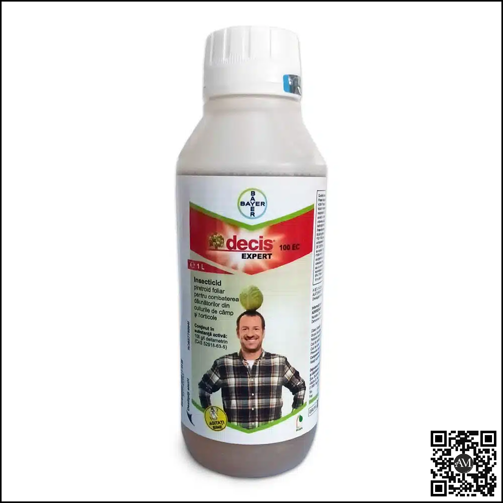 SECARĂ - Insecticid cu acțiune de contact și ingestie DECIS EXPERT 100 EC