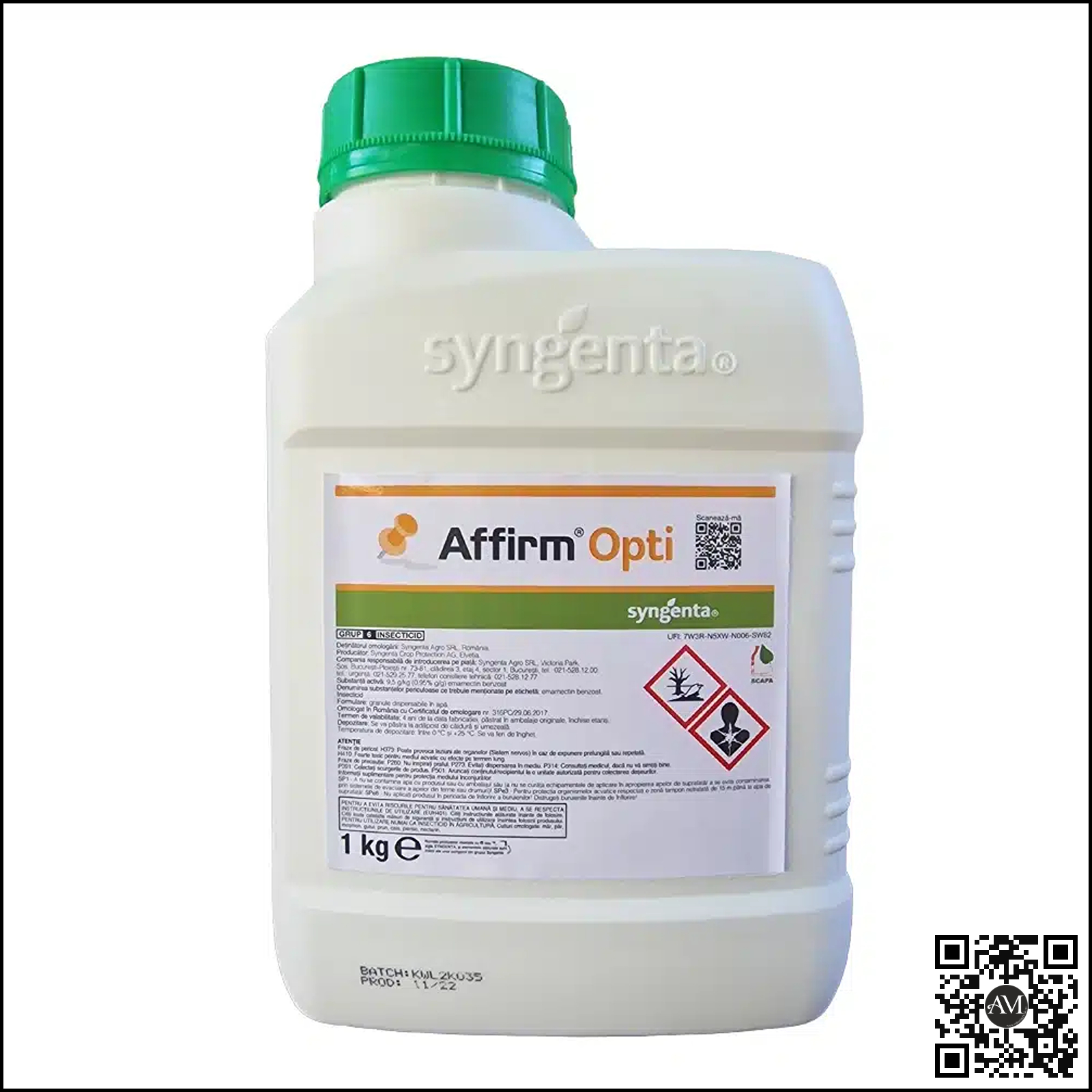 Insecticide - Insecticid cu acțiune sistemică AFFIRM OPTI