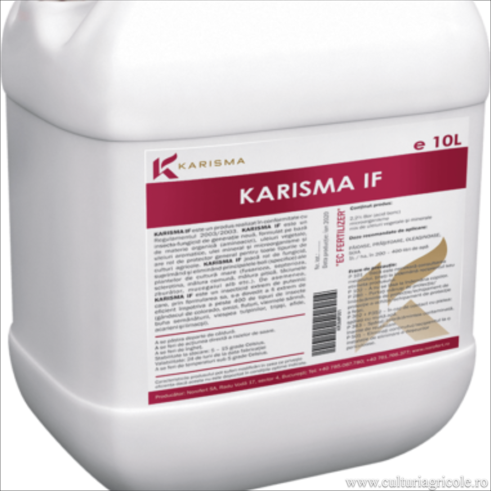 PRODUSE PENTRU PROTECȚIA PLANTELOR - Insecto-fungicid KARISMA IF